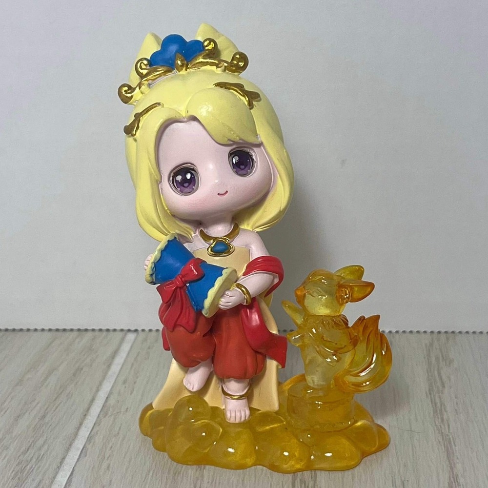 Changdong Craft  Dunhuang Flying Celestial Figure Amagi Girl Red Blue Yellow